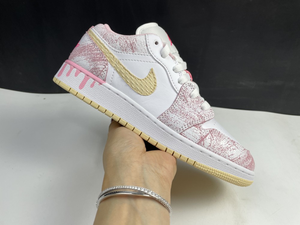 Jordan1 Low Paint Drip CW7104-601
