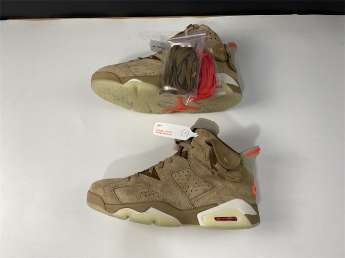 Jordan6 Travis Scott British Khaki DH0690-200