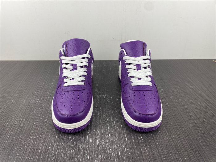 Luis Vitton Nike Air Force 1 Low By Purple White