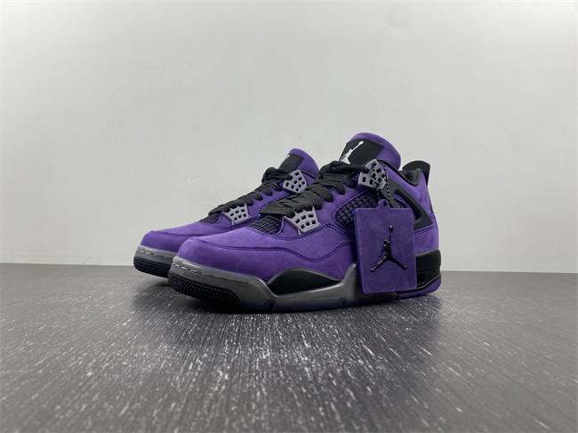 Jordan4 Travis Scott Purple (Friends and Family)  766296 LN4