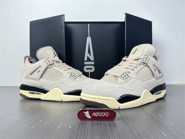 A Ma Maniére x Air Jordan 4 Fossil Stone FZ4810-200